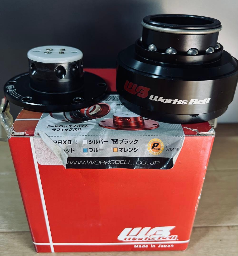 Works Bell RAPFIX 2ステアリング クイックリリース 即購入可