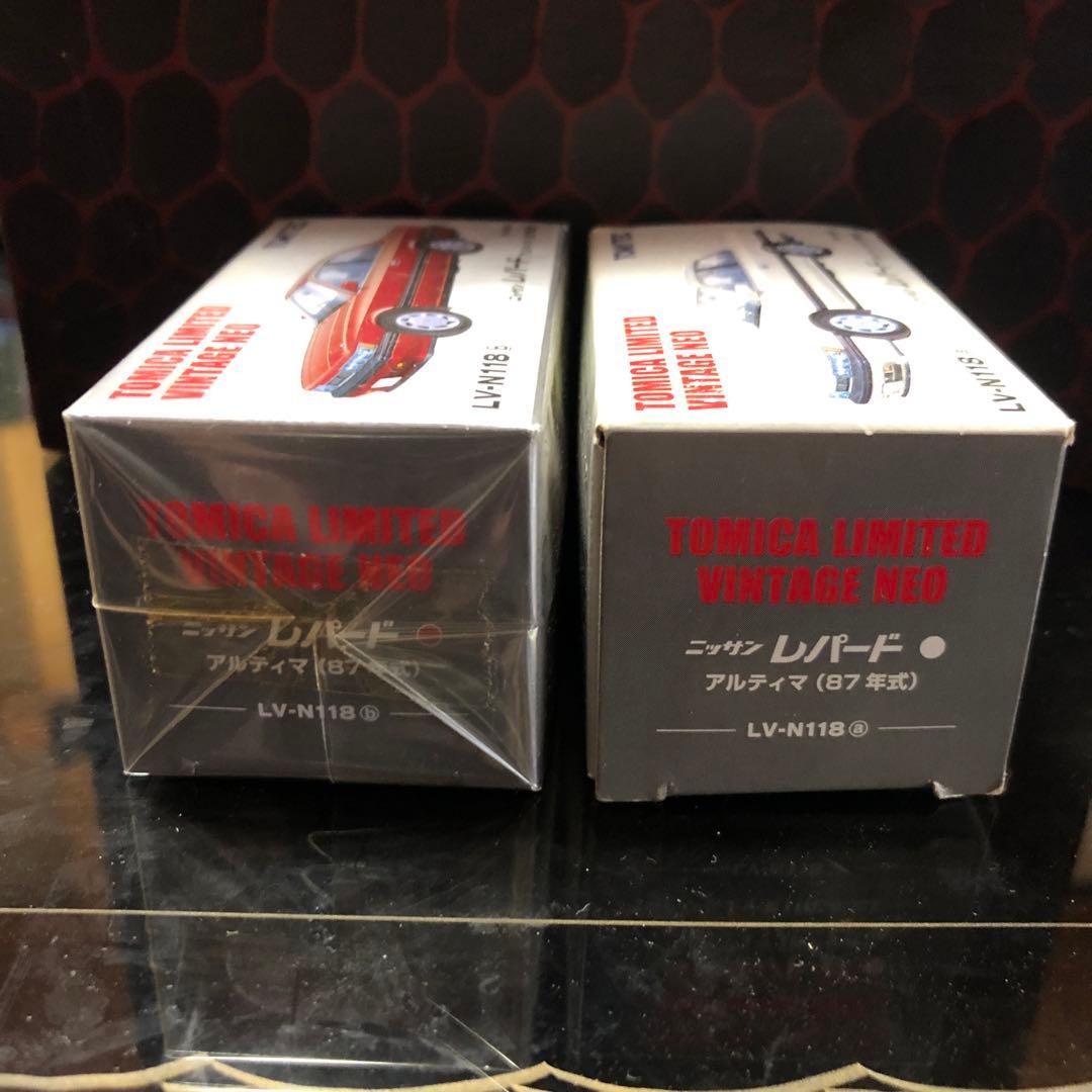 TOMYTEC ニッサン レパード 1/64 2台セット