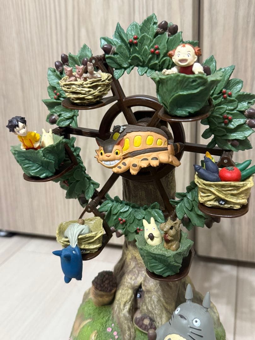 ジブリ となりのトトロ 観覧車 美品 どんぐり共和国 オルゴール ジオラマ