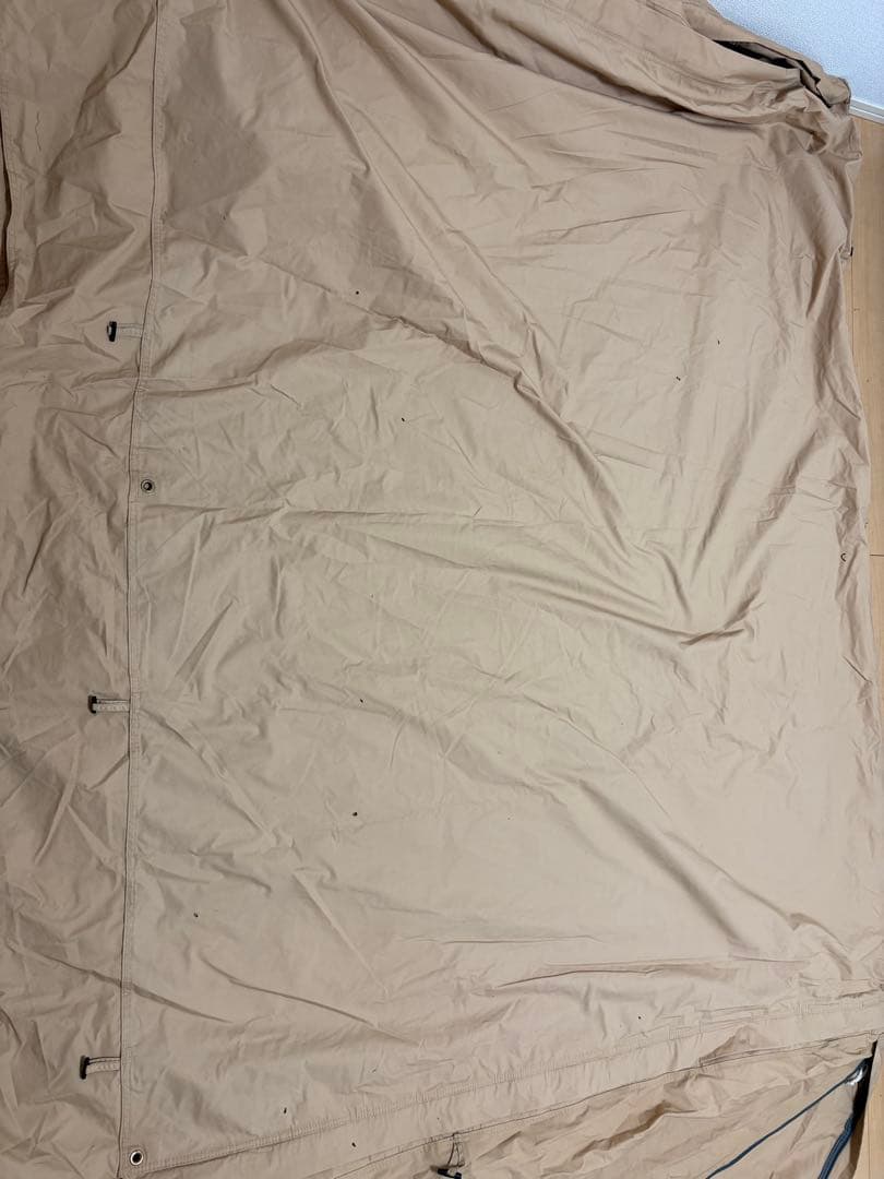 格安　BUNDOK ソロベース EX ＋ フロントウォール　サンドベージュ