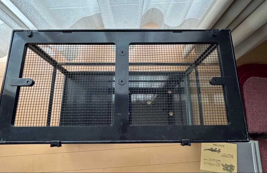 爬虫類・ハムスターケージ みどり商会　ケースバイケース （パネルヒーター付き）②