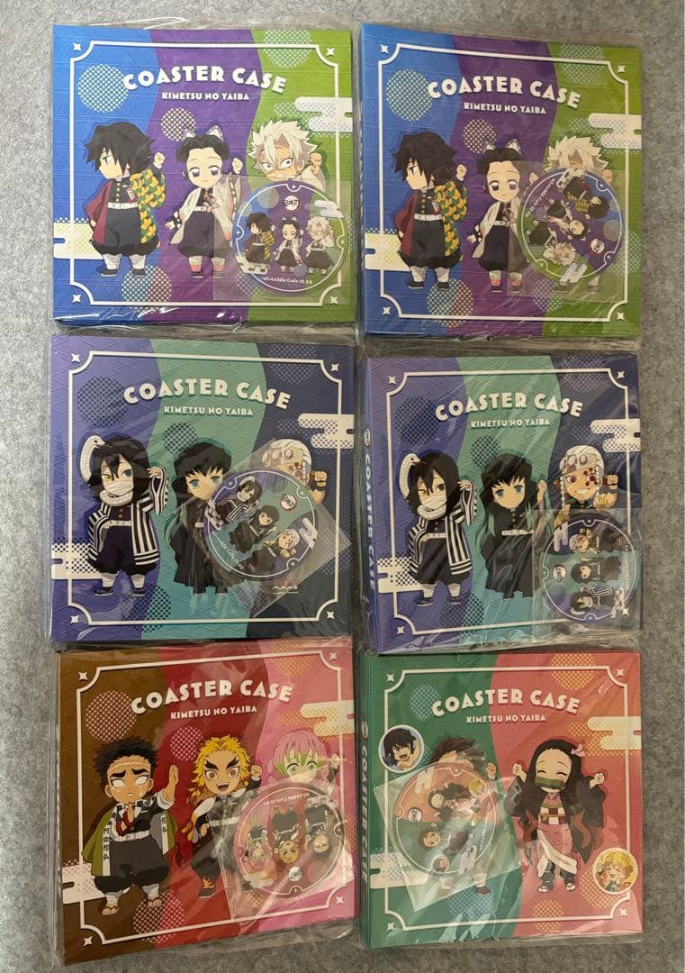 鬼滅の刃 ufotable cafe コースター　ケース　ファイル　ポイント景品