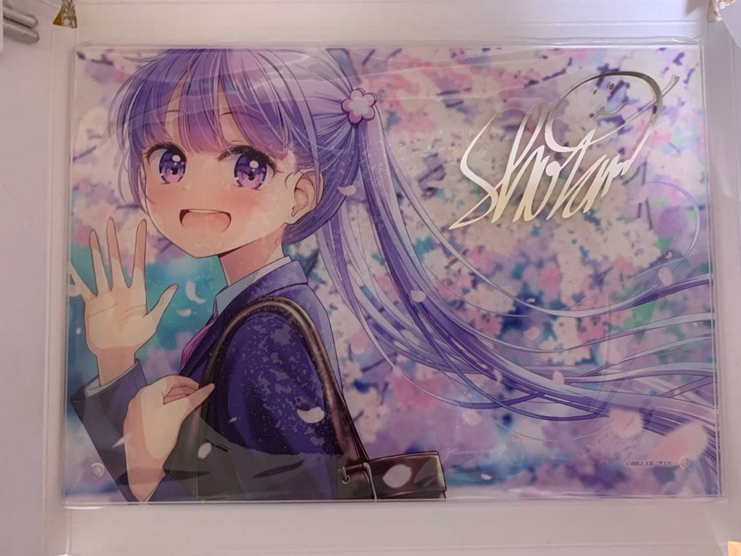 15日までお値引』NEW GAME!! 最終巻記念 複製サイン入りアクリルボード