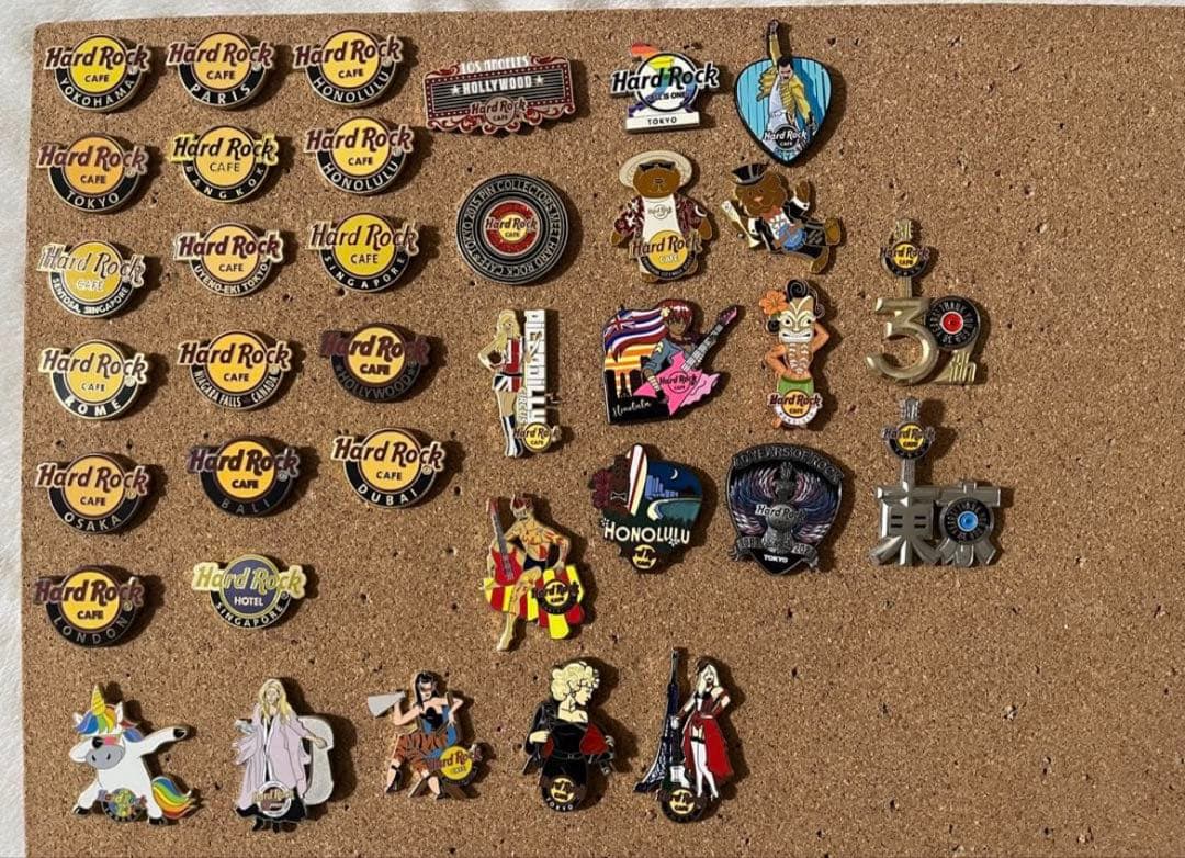 バラ売り可！ハードロックカフェ ピンバッジ コレクション