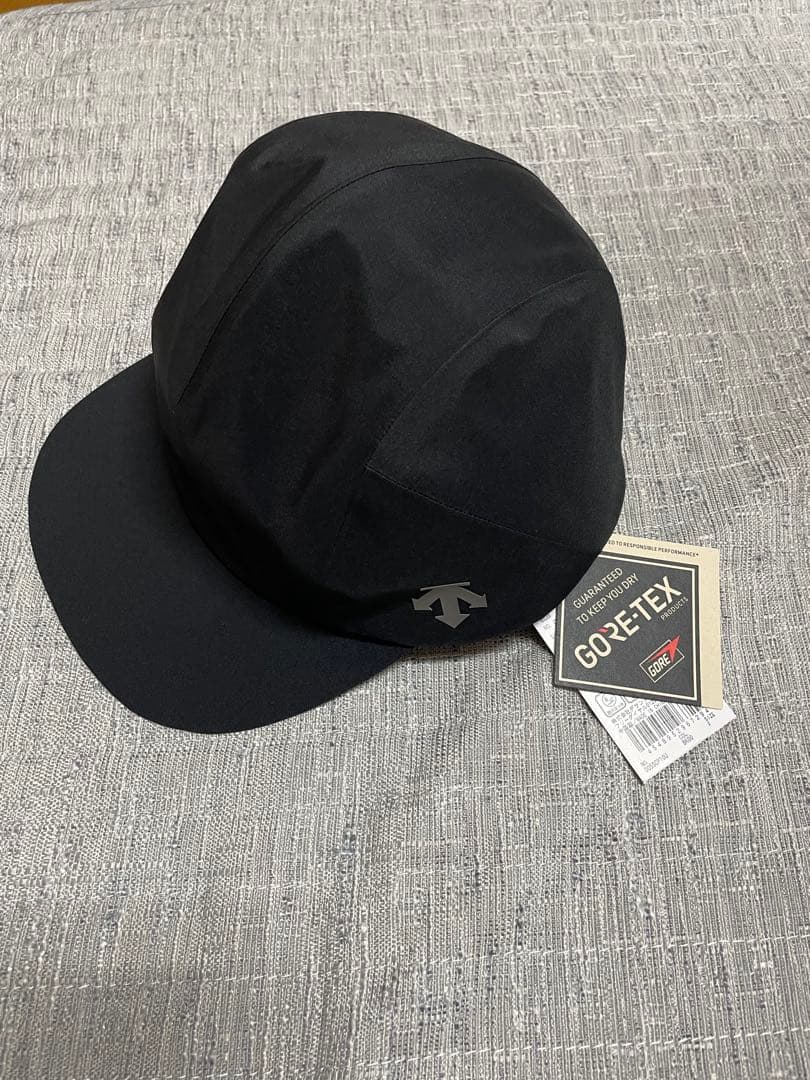 【新品】DESCENTE GORE-TEX レインキャップ