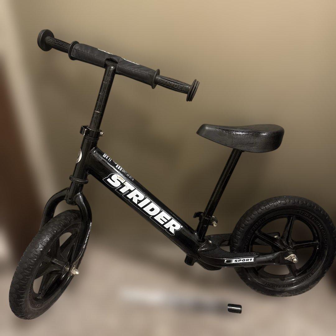 STRIDER バランスバイク 12インチ 黒