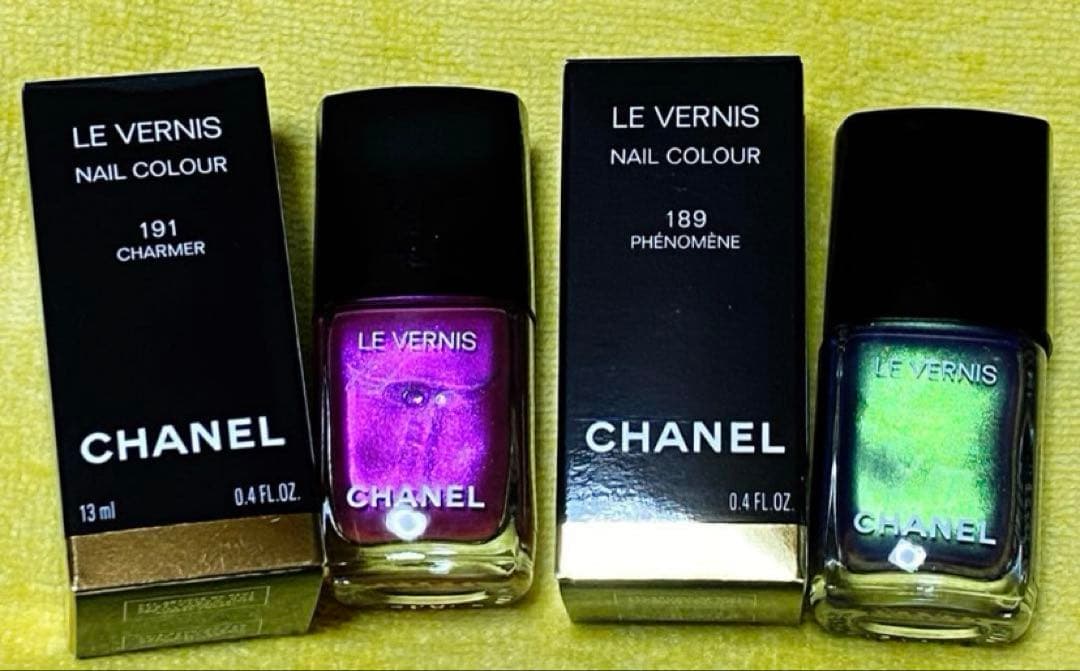 シャネル 限定ヴェルニ 191 CHARMER, 189 PHENOMENE