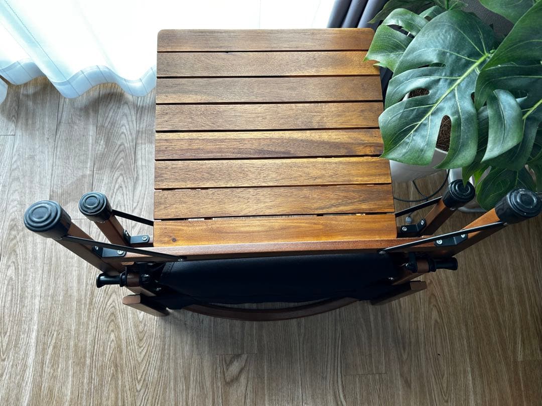 クイックキャンプ　ウッドローチェア