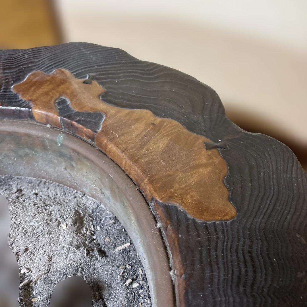 火鉢　⚠️富山市近郊現地引渡し 材質は不明です。