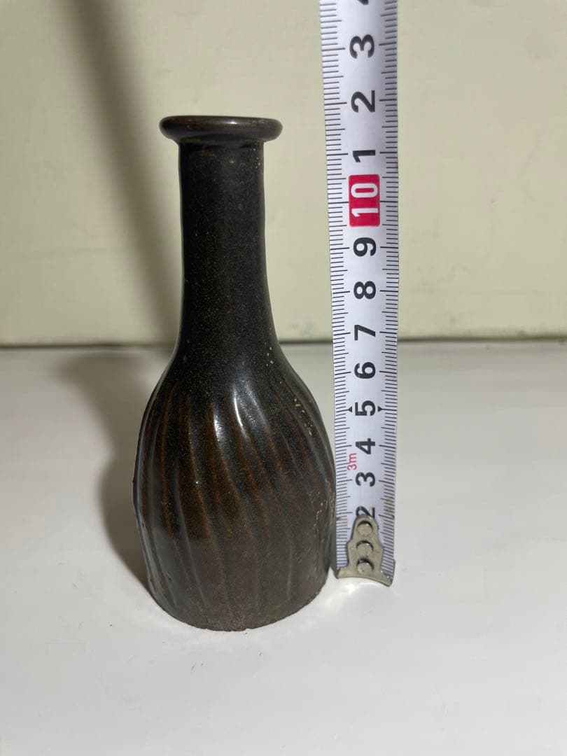 やちむん　知花焼　琉球美術　古典焼　沖縄　ビンシー　花活け　戦前