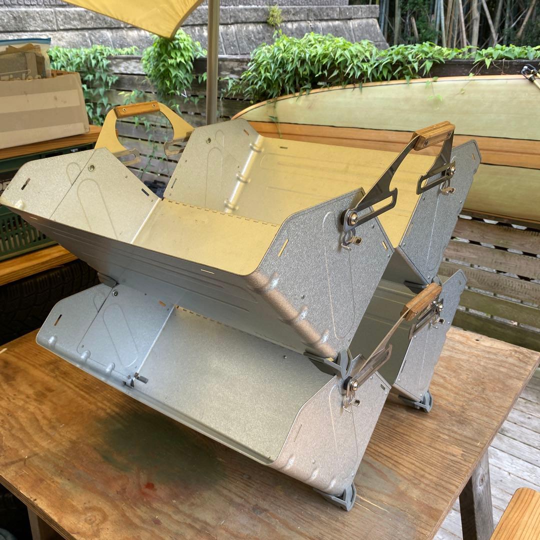 スノーピークシェルフコンテナ50 2台