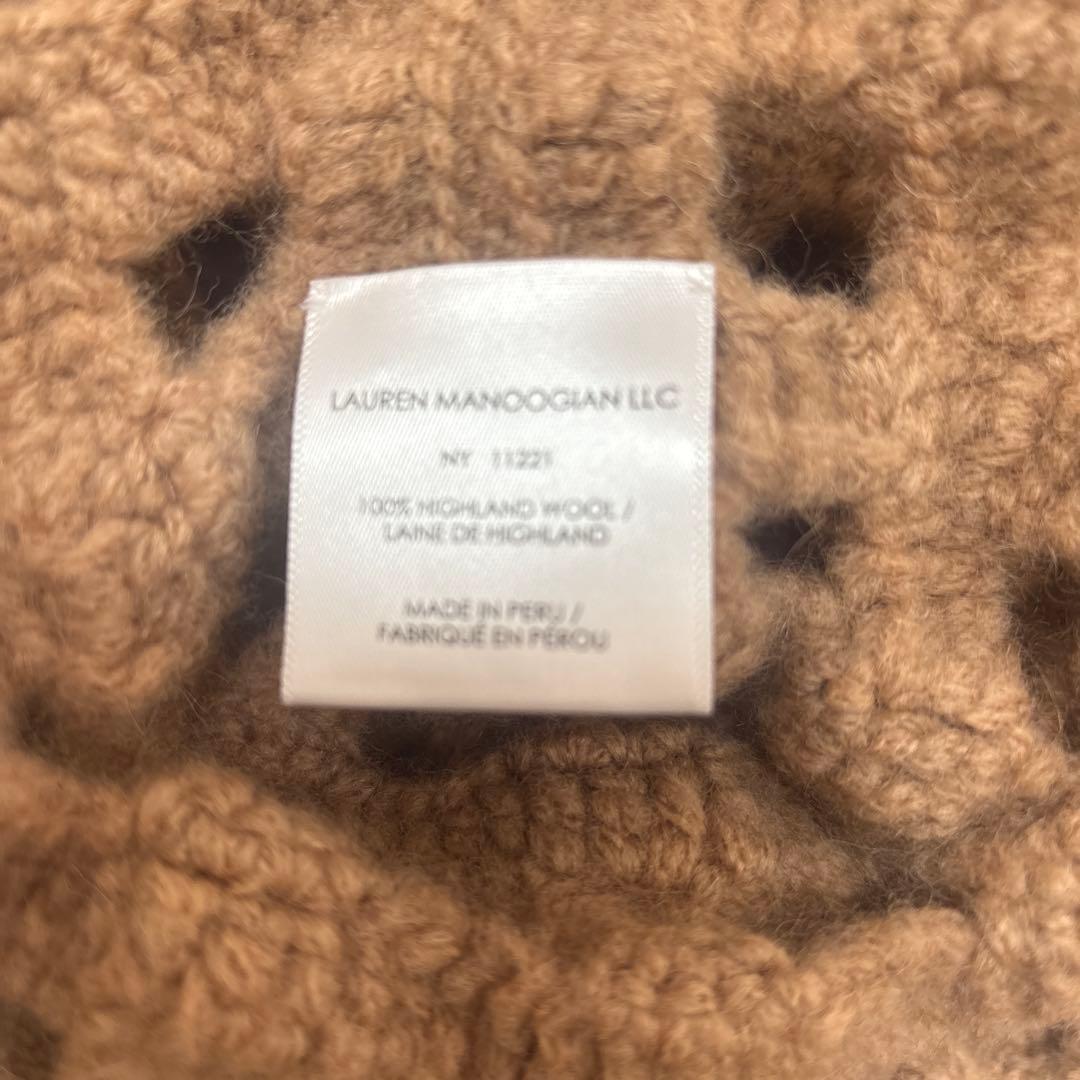 未使用＊LAUREN MANOOGIAN ローレンマヌージアン バッグ ニット