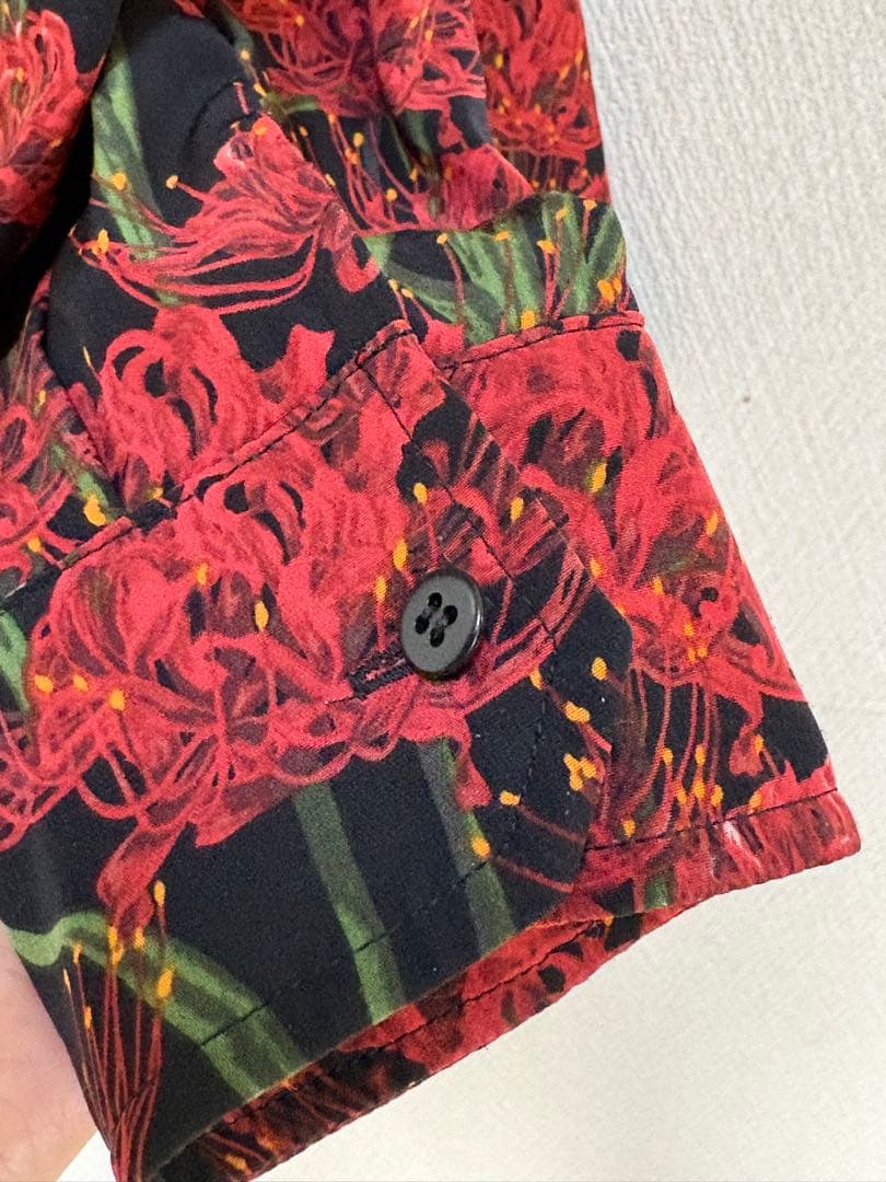 お値下最終❤️美品　＆ellecy ヒガンバナ　ブラウス　シャツ❤️ 彼岸花