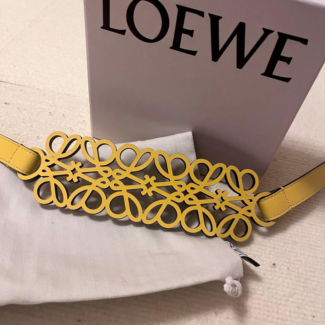 a*s様 [美品]ロエベ　アナグラムカットアウトベルト　LOEWE