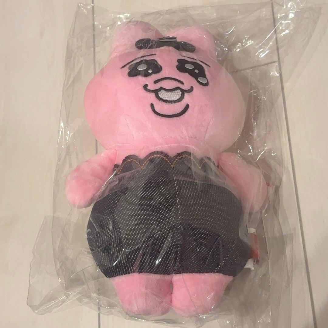 おぱんちゅうさぎ　EDWIN 限定 ぬいぐるみ ピンク デニム