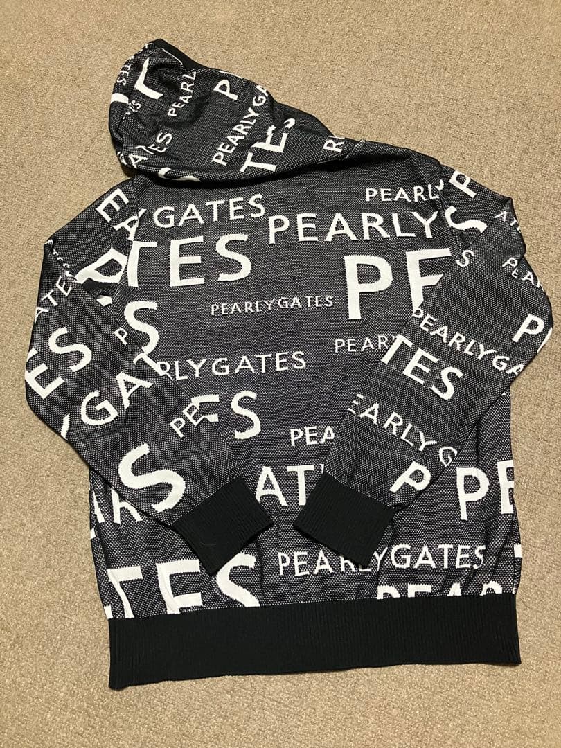 PEARLY GATES ロゴプリントジャケット