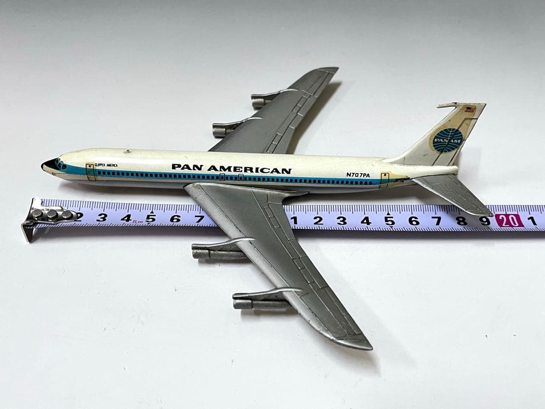 E700 PAN AMERICAN N707PA ボーイング707 飛行機模型