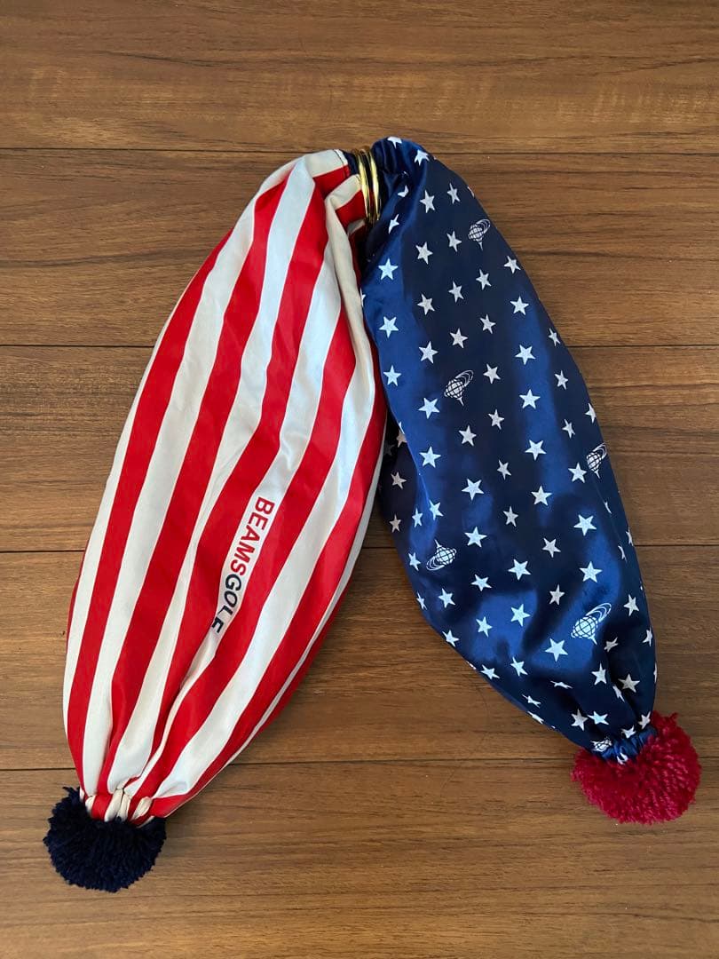 BEAMS GOLF シューズケース星条旗デザイン