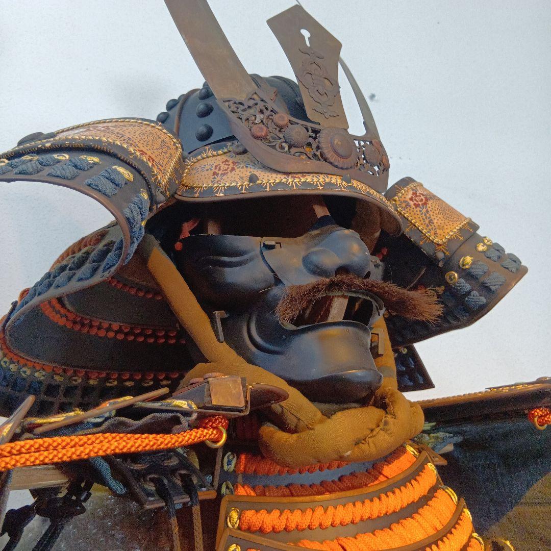 等身大　鎧兜一式　飾り付けた状態　 173センチ　着用可能