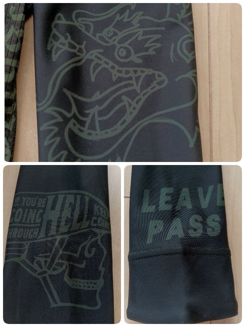 【新品未使用】Leave Pass long sleeve jersey