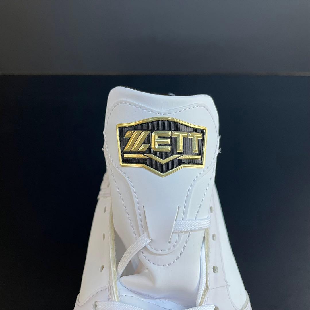【新品】ZETT★ゼット★ネオステイタス★野球用スパイク★金具★白