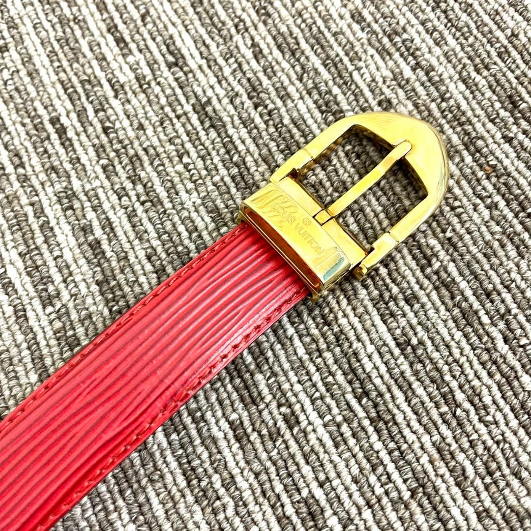 美品　Louis vuitton　ルイヴィトン　エピ　サンチュール　ベルト
