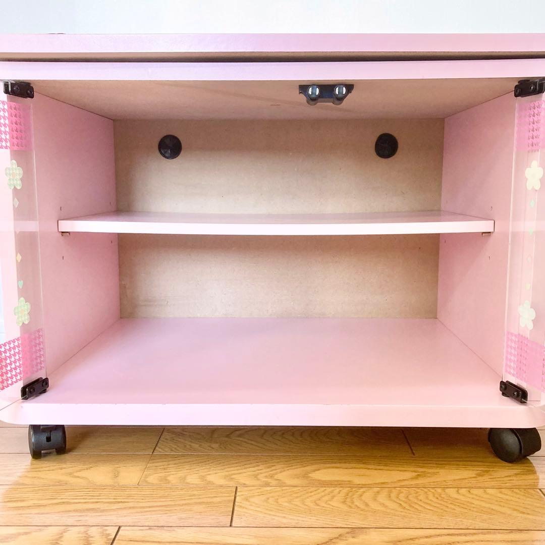 ♥️超希少！レトロ HELLO KITTY テレビ台 カオハナ 1998年 当時物