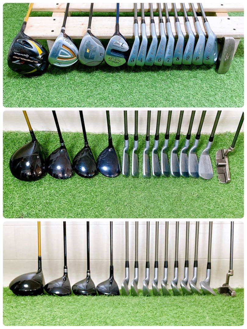 M2.テーラーメイド　初心者オススメ　ゴルフクラブ　メンズセット　右利き14本