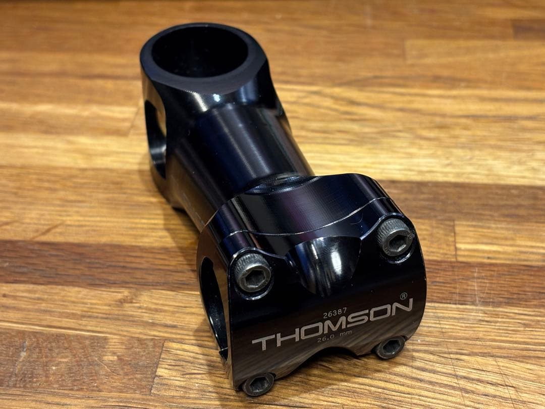 THOMSON 26.0mm 90mm 5度 ブラック ステム