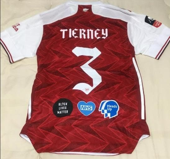 【送料無料】 アーセナル　キーラン・ティアニー 2020 FA cup (M)