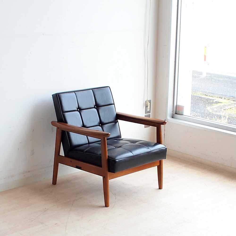 カリモク60 Kチェア 1シーター スタンダードブラック ZR24289