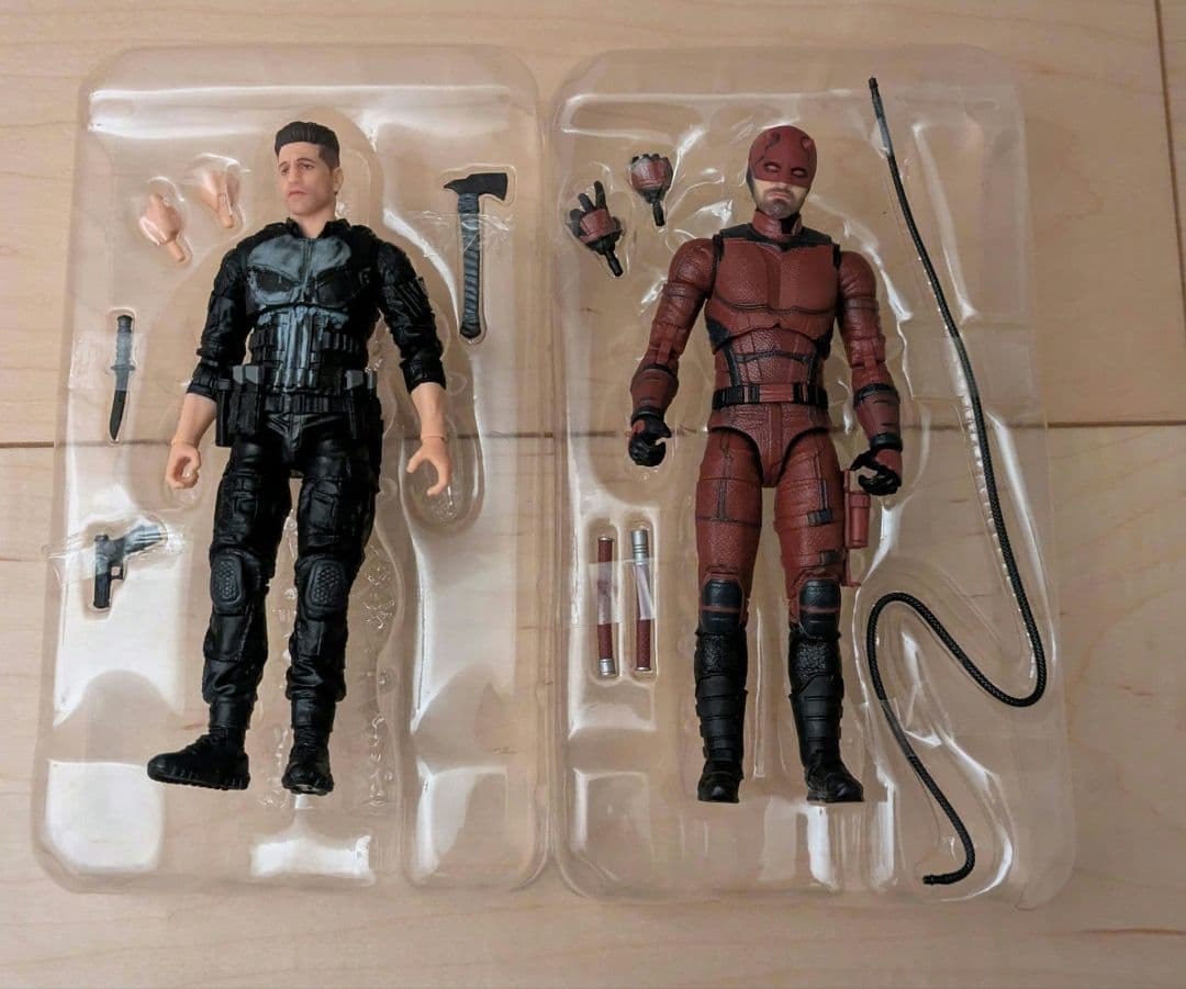 マーベルレジェンド デアデビルボーンアゲイン デアデビル パニッシャー