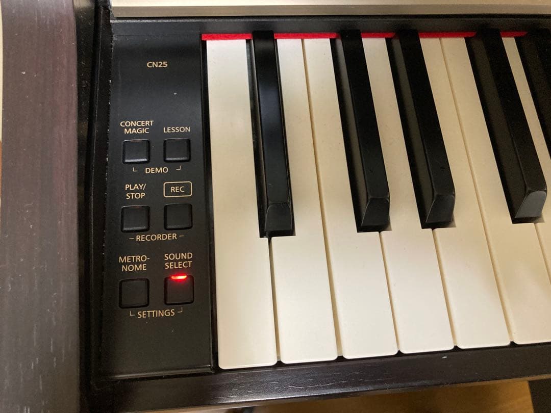 KAWAI CN25R 2017年製　電子ピアノ プレミアムローズウッド調