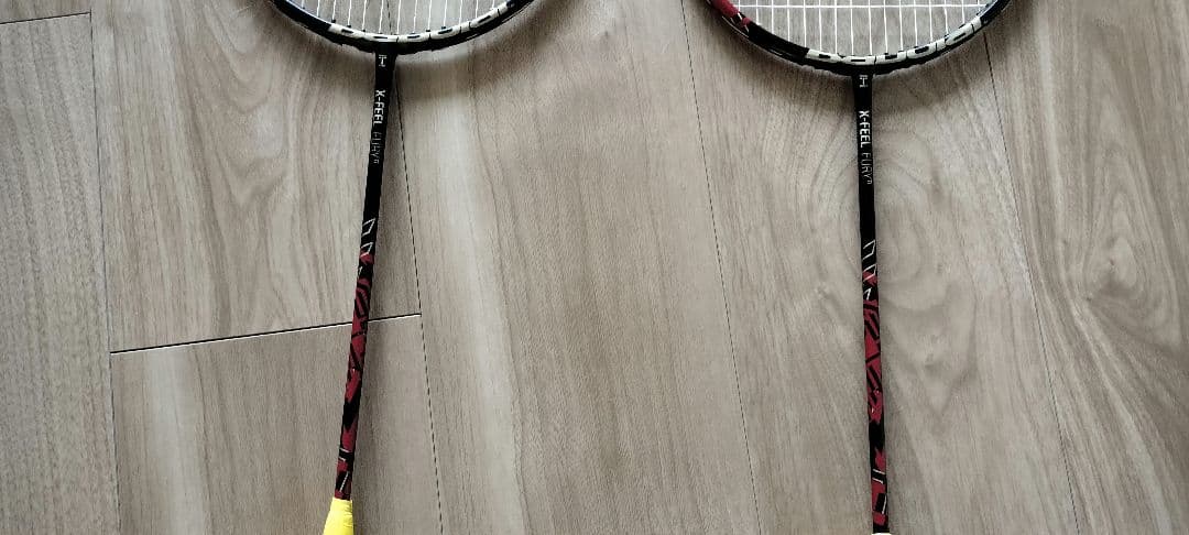 BABOLAT　x feel fury バドミントンラケット 2本セット