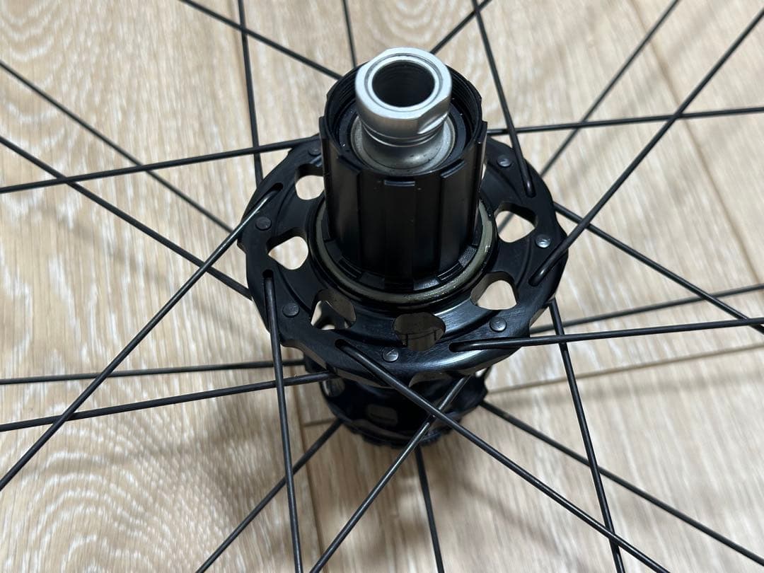 超美品カンパニョーロSHAMAL CARBON DB カーボンホイール前後セット