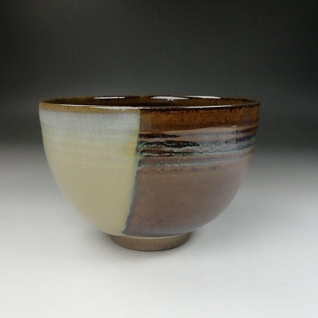 Ｔ５３５　茶碗　『高取茶碗』『高取忍 造』　共箱　抹茶碗　茶道具