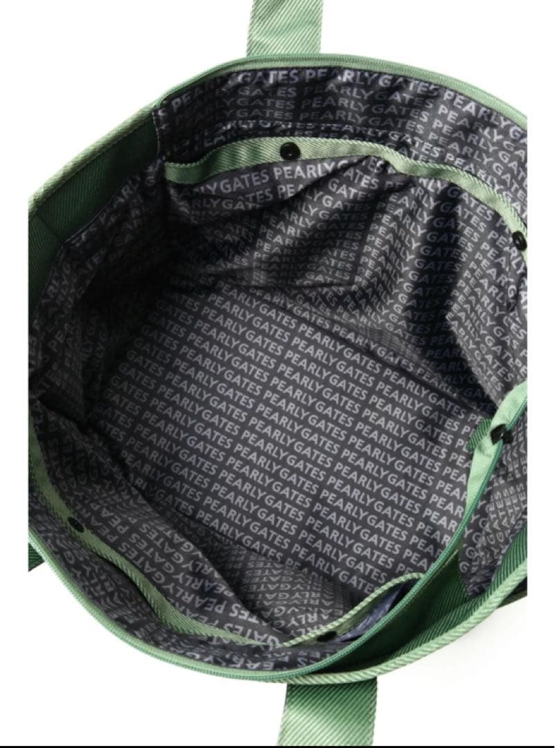 PEARLY GATES LIMITED 定番型 ロッカーバッグ グリーン