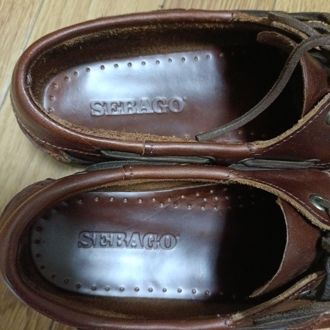 SHINZONE×SERABAGOデッキシューズ