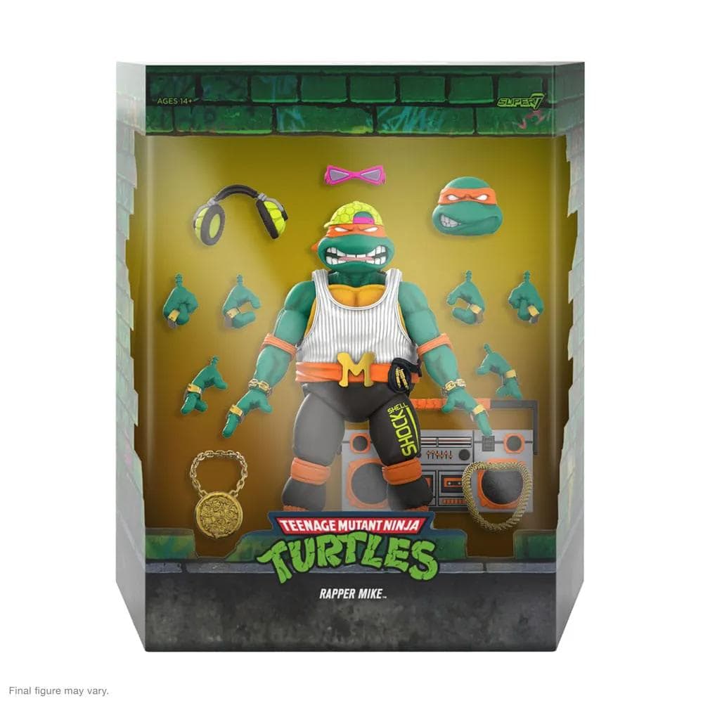 Super7 TMNT ニンジャタートルズ ミケランジェロ ラッピン