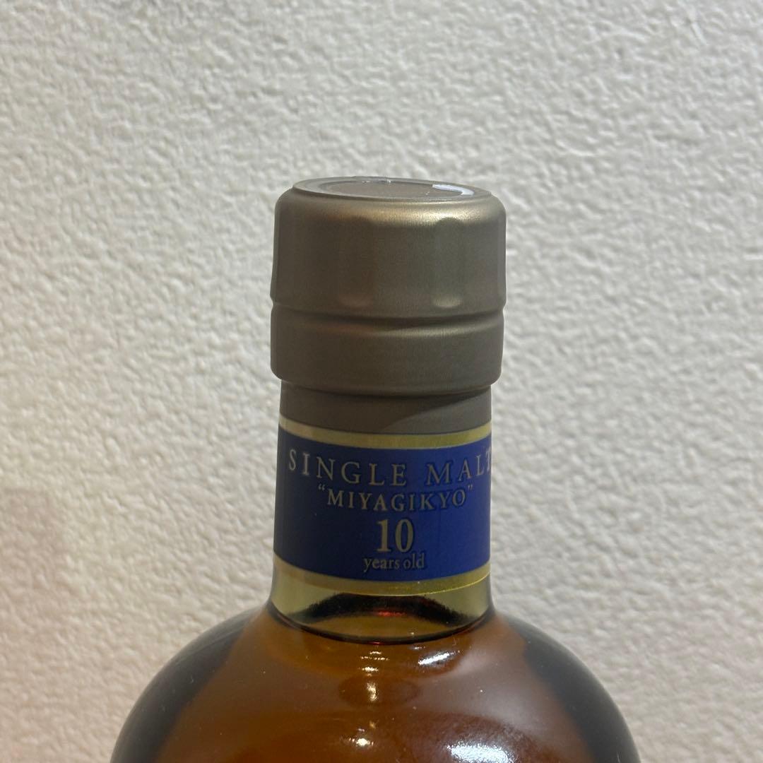 NA3047 未開栓! 宮城峡MIYAGIKYO シングルモルト 10年