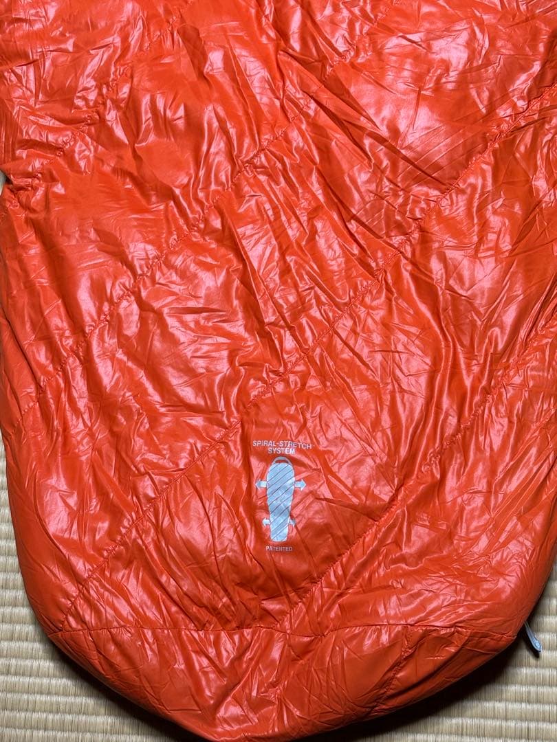 モンベル(mont-bell) スパイラルダウンハガー #1 シュラフ 寝袋