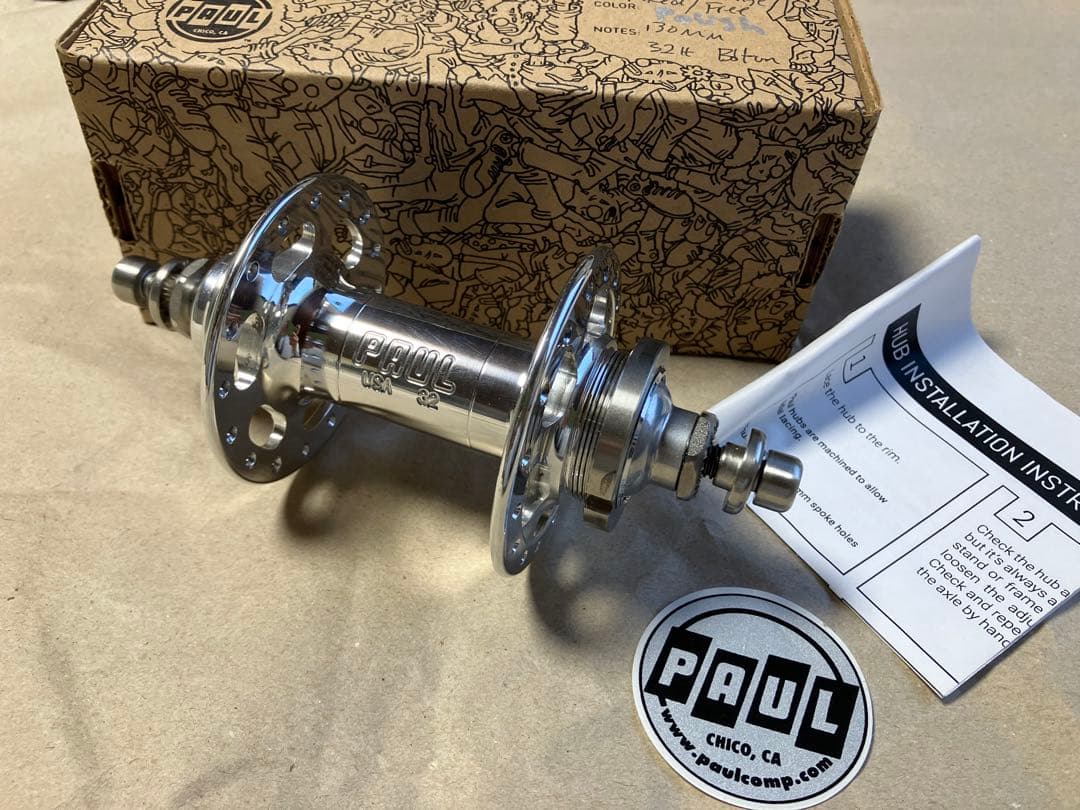パーツ PAUL High Flange Rear Hub 130mm