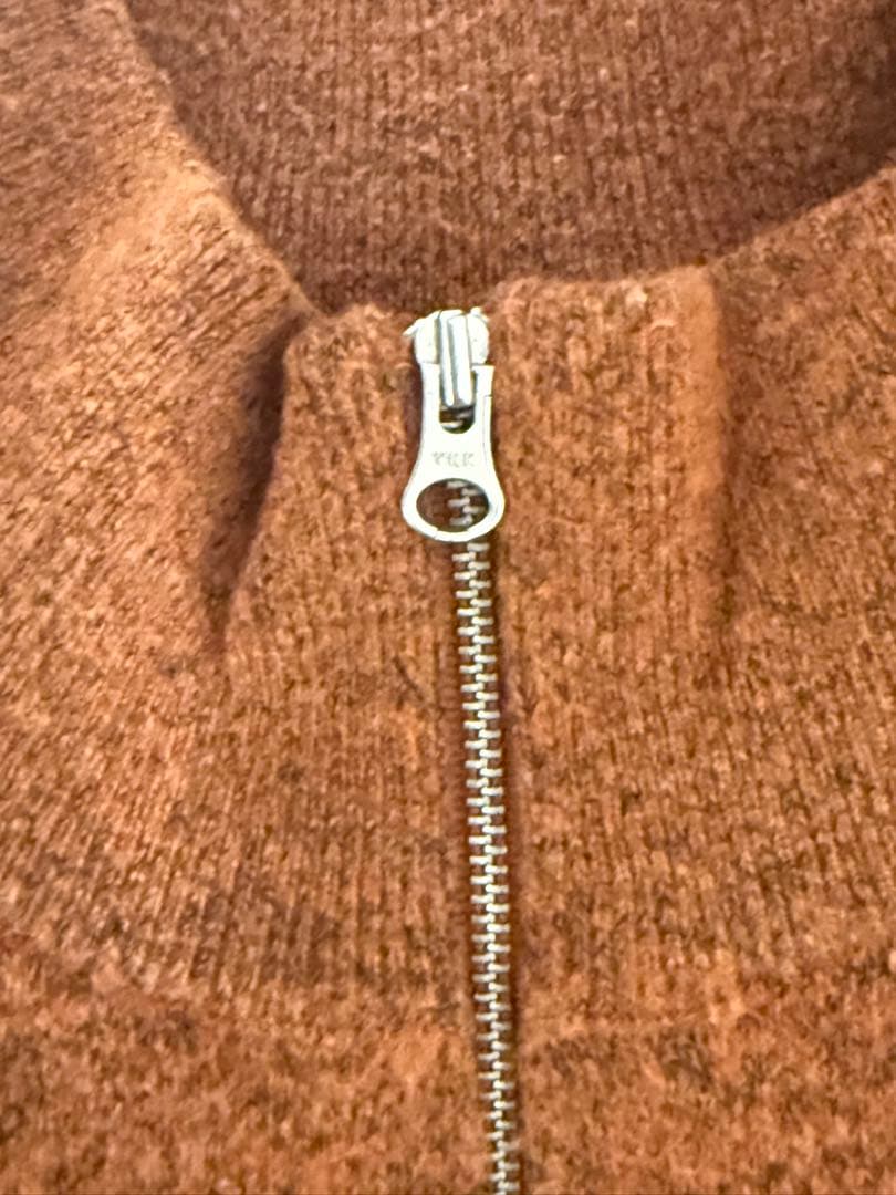 stussy ハーフジップ ニット 2024SS