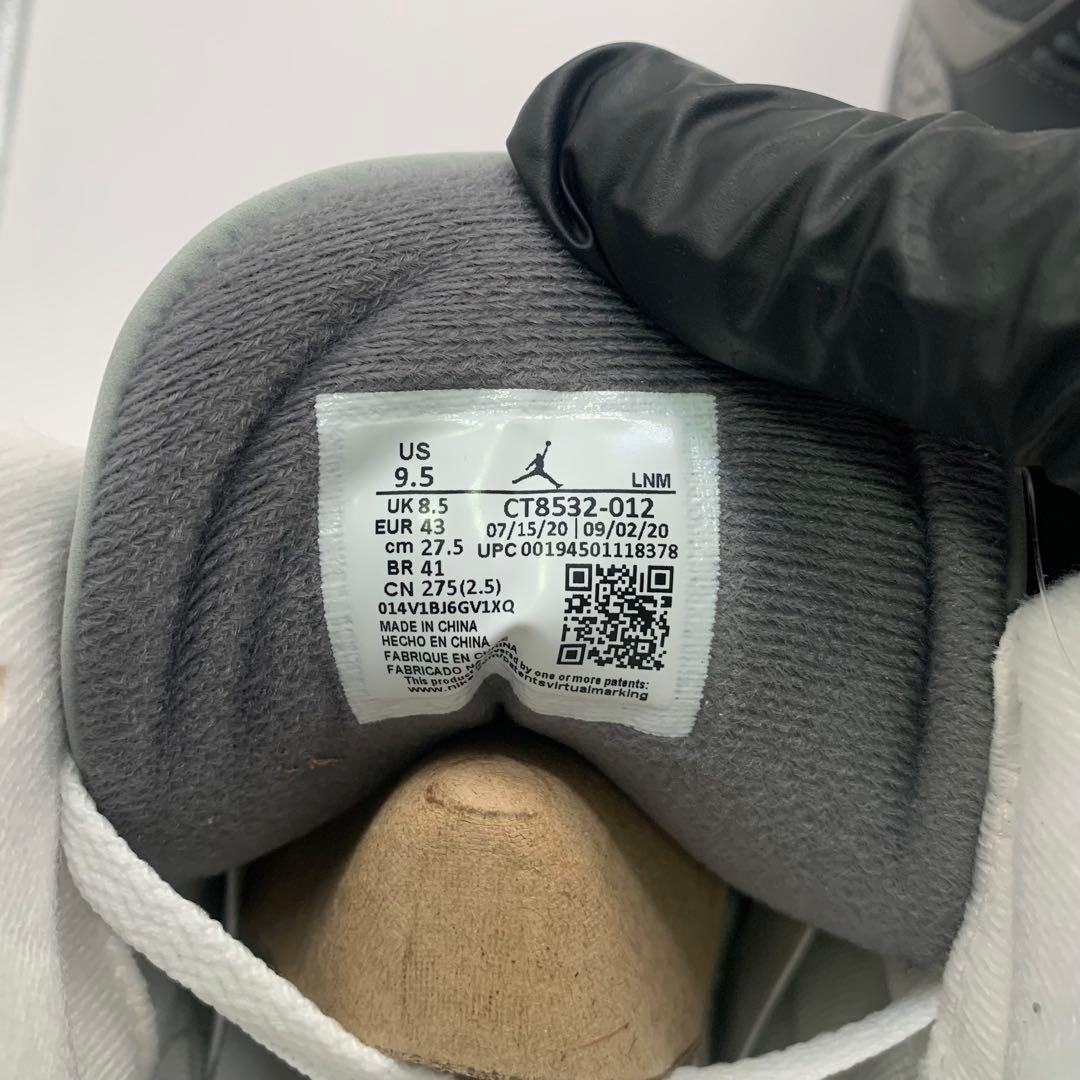 値下げAir Jordan 3 Retro グレー 27.5cm 新品未使用