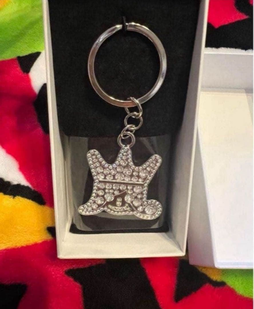 嵐 展覧会 キーホルダー スワロフスキー シルバー ゴールド セット