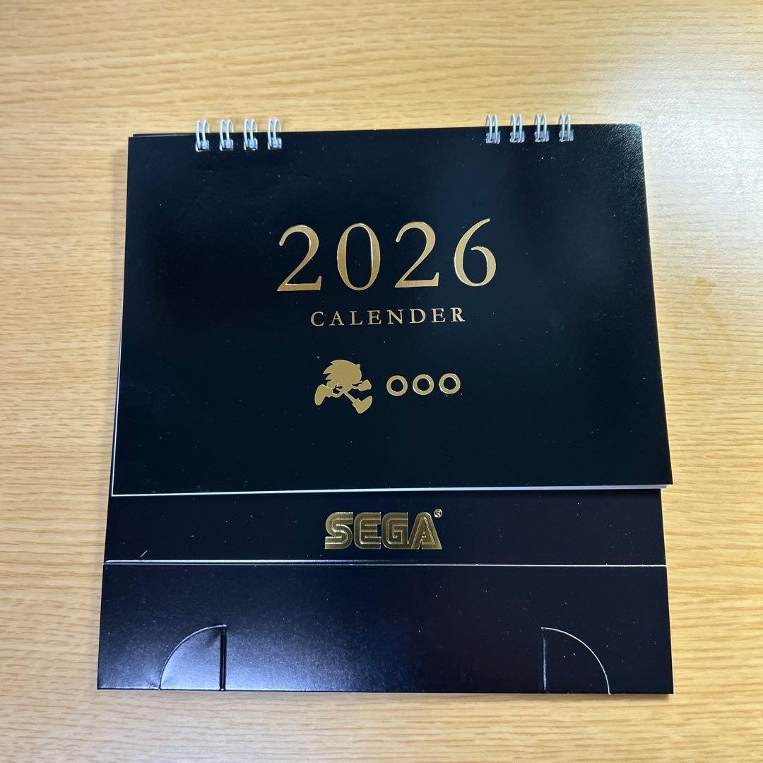 SEGA カレンダー 非売品 ソニック