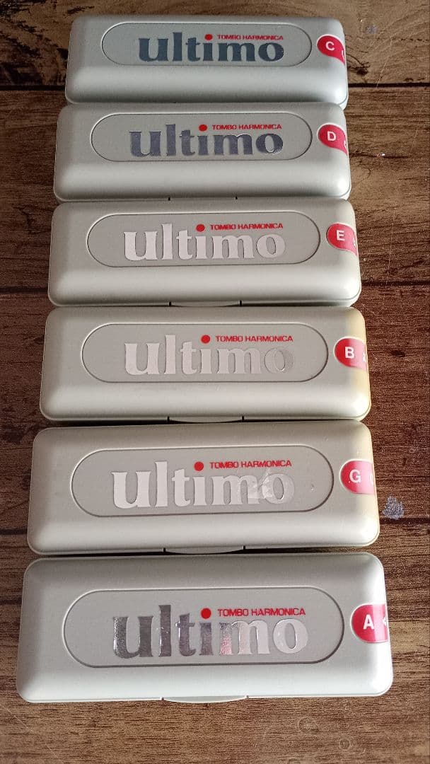 トンボ　ハーモニカ【ultimo】ウルティモ　６個セット　単音10穴