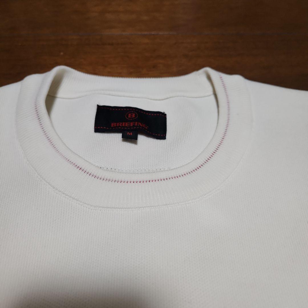 ブリーフィング クルーネックニットセーター BRG223M22