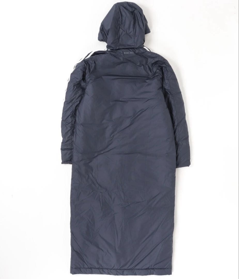 未使用adidas フード付きロングベンチコート