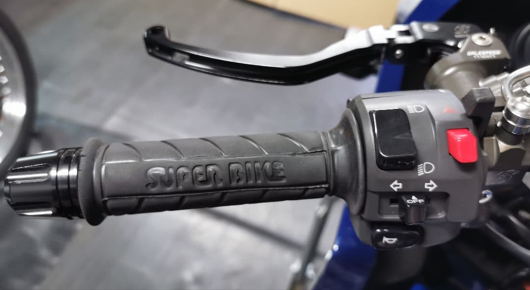 新品*ゼファー400(1993～1995年式)純正左スイッチ(チョークレバー付)